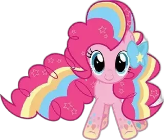 🌟 emoji Pinkie Pie Telegram sticker 21 of 40