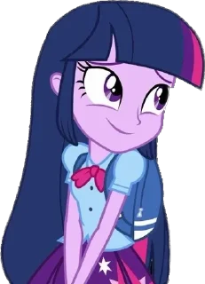 ☺️ emoji Equestria girls Telegram sticker 12 of 81