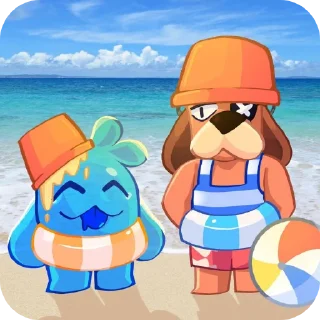 🏖 emoji Бебрович + всё канон Telegram sticker 11 of 60