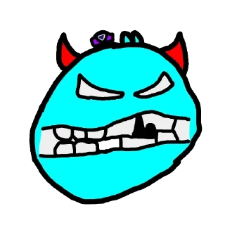 👿 emoji Бебра гдшер Telegram sticker 14 of 18