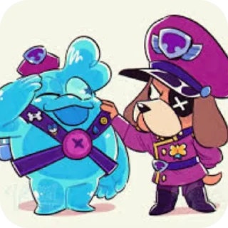 🧸 emoji Бебрович + всё канон Telegram sticker 6 of 60