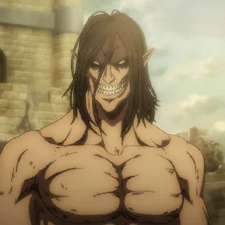 ⚔️ emoji Shingeki no Kyojin @StickersofAnime Telegram sticker 7 of 120