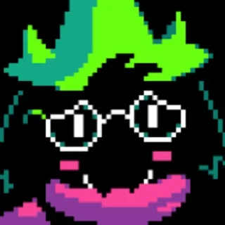 💚 emoji ☁️Ralsei🌒 Telegram sticker 6 of 109