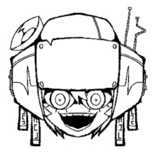 Sticker from idiota