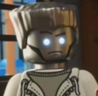 🤨 emoji Ninjago: Zane | @Il_Ninja_Verde Telegram sticker 14 of 40