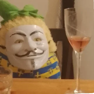 🍷 emoji Ананас Telegram sticker 12 of 23
