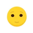 😌 emoji Cute Emoji @AM_stickers Telegram sticker 5 of 20