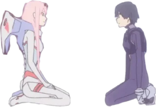 ❤️ emoji Zero Two Telegram sticker 15 of 24