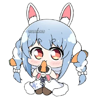 🥕 emoji Random Chibi 4 (@TodorokiShouto) Telegram sticker 18 of 120