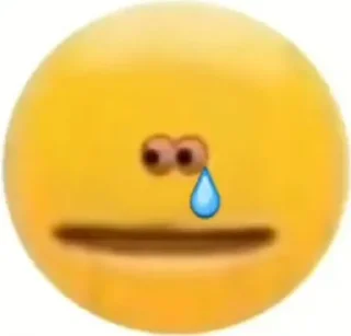 😢 emoji Cursed Emojis Telegram sticker 11 of 27