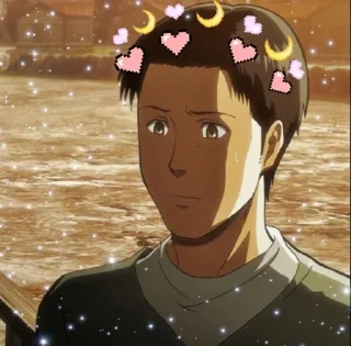 🔰 emoji - ᗷY @ahMshY 𓉮 . Attack on Titan Telegram sticker 23 of 115