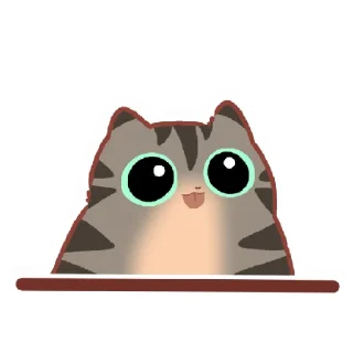 😋 emoji Blob Cat! 🏳️‍🌈 Telegram sticker 20 of 27