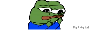 🐸 emoji Mini pepe @MyPl4ylist Telegram sticker 23 of 50