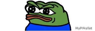 🐸 emoji Mini pepe @MyPl4ylist Telegram sticker 18 of 50
