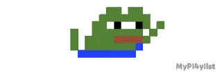 🐸 emoji Mini pepe @MyPl4ylist Telegram sticker 24 of 50