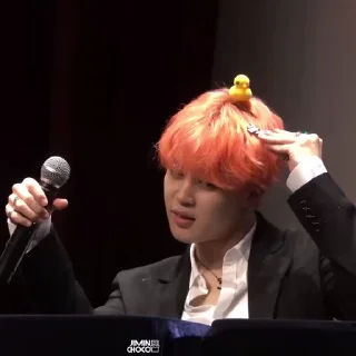 🧁 emoji pinky jimin   ˑ ♡ ֗   @tyrns . Telegram sticker 21 of 30