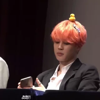 🧁 emoji pinky jimin   ˑ ♡ ֗   @tyrns . Telegram sticker 3 of 30