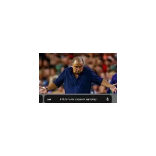 Sticker from Fatih Sultan Terim