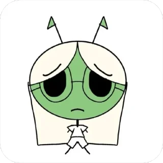 🙁 emoji инопланетяне Telegram sticker 18 of 19
