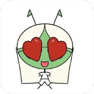 😍 emoji инопланетяне Telegram sticker 7 of 19