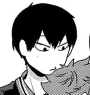 🏐 emoji Kage's manga Telegram sticker 14 of 52