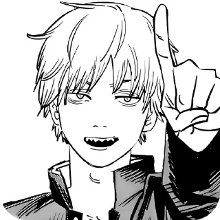 👍 emoji Denji @forgttonrealm Telegram sticker 13 of 39