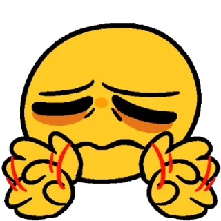 😞 emoji Custom Neurodiversity Emojis Telegram sticker 24 of 100