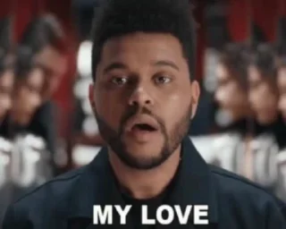 ❤️ emoji @theweeknd_news Telegram sticker 13 of 50