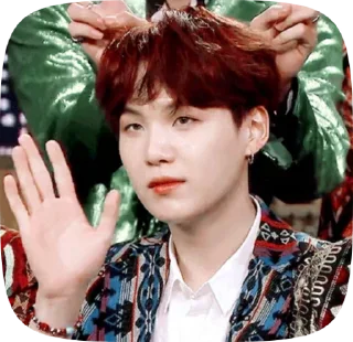👋 emoji SUGA @aboutsk Telegram sticker 22 of 50