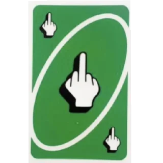 🖕 emoji No u Telegram sticker 20 of 31