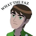 😐 emoji ben10 Telegram sticker 8 of 13