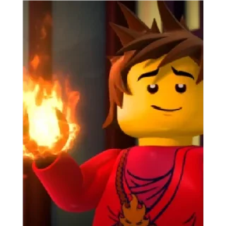 Sticker from Ninjago: Kai | @Il_Ninja_Verde