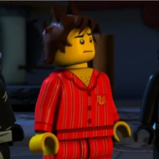 🤨 emoji Ninjago: Kai | @Il_Ninja_Verde Telegram sticker 5 of 40