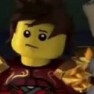 🤨 emoji Ninjago: Kai | @Il_Ninja_Verde Telegram sticker 9 of 40