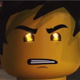 😡 emoji Ninjago: Kai | @Il_Ninja_Verde Telegram sticker 23 of 40