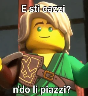 ❓ emoji Ninjago masters of humor Telegram sticker 11 of 22