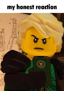 🗿 emoji Ninjago masters of humor Telegram sticker 22 of 22