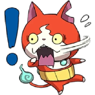 Sticker from Yo-Kai Watch: Jibanyan  by @Il_Ninja_Verde