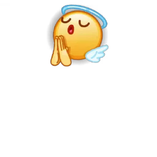 😇 emoji Cute emoji - @Gatta_Strafatta Telegram sticker 9 of 81
