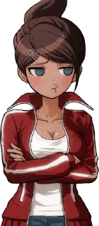😚 emoji Danganronpa Telegram sticker 12 of 71