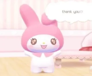 🥰 emoji sanrio core Telegram sticker 15 of 18