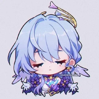 🤍 emoji ⌜ Robin 🤍 ⌟  ᨒ @KurumiFan ⛩️ Telegram sticker 11 of 120