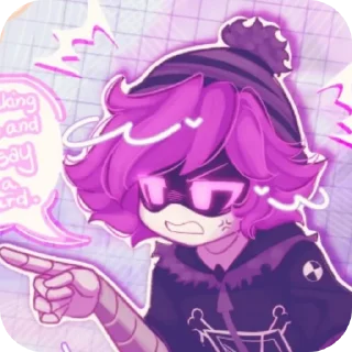 👾 emoji ㅤ⇄@wu9sha : :ㅤ 𝘂𝘇𝗶 𝒹oorman Telegram sticker 5 of 67