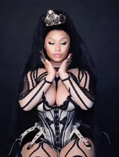 👸 emoji NickiMinaj @StickersByBoggi #3 Telegram sticker 5 of 55