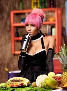 🥵 emoji NickiMinaj @StickersByBoggi #3 Telegram sticker 11 of 55