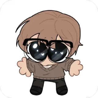🫥 emoji هديه من المترجمه🌟 Telegram sticker 5 of 86
