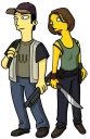 Sticker from Walking dead