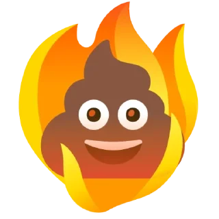 🌟 emoji няшечка какашечка Telegram sticker 8 of 38