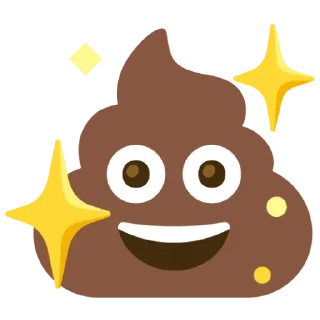 🌟 emoji няшечка какашечка Telegram sticker 23 of 38