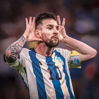 🌟 emoji Messi pack Telegram sticker 5 of 35